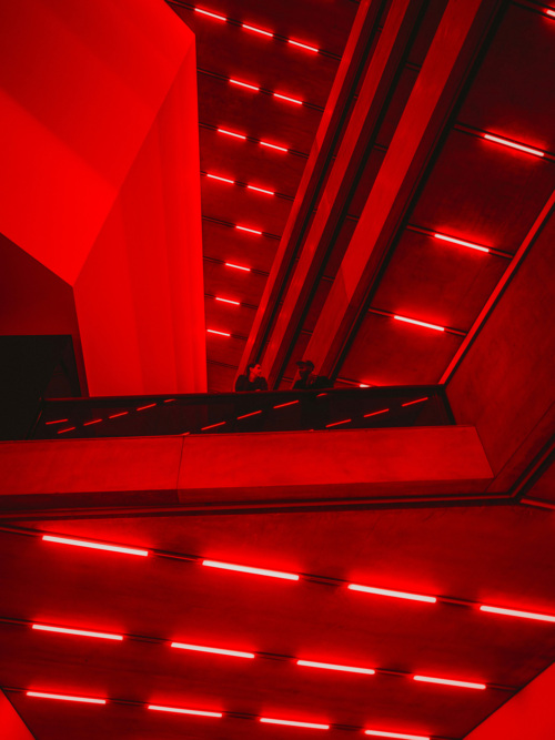 Steve McQueen, Bass, 2024, LED-Licht und Ton, Courtesy the artist, gemeinsame Auftragsarbeit der Laurenz-Stiftung, Schaulager Basel und der Dia Art Foundation, 15. Juni – 16. November 2025, Schaulager® Münchenstein/Basel (Installationsansicht), Foto: Pati Grabowicz, © Steve McQueen
